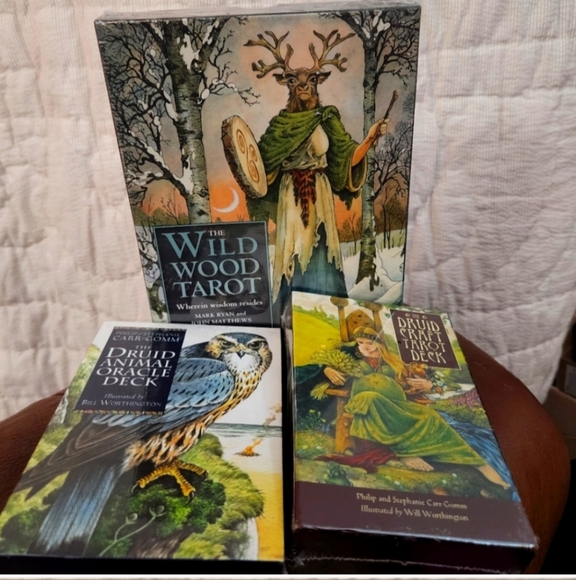 NIB sealed Druid Oracle Tarot Cards with booklets - Picture 5 of 7